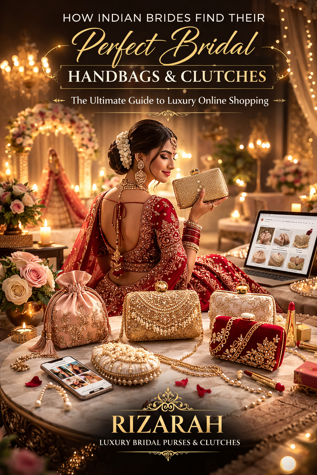 How Indian Brides Find Their Perfect Handbags & Clutches for the Big Day